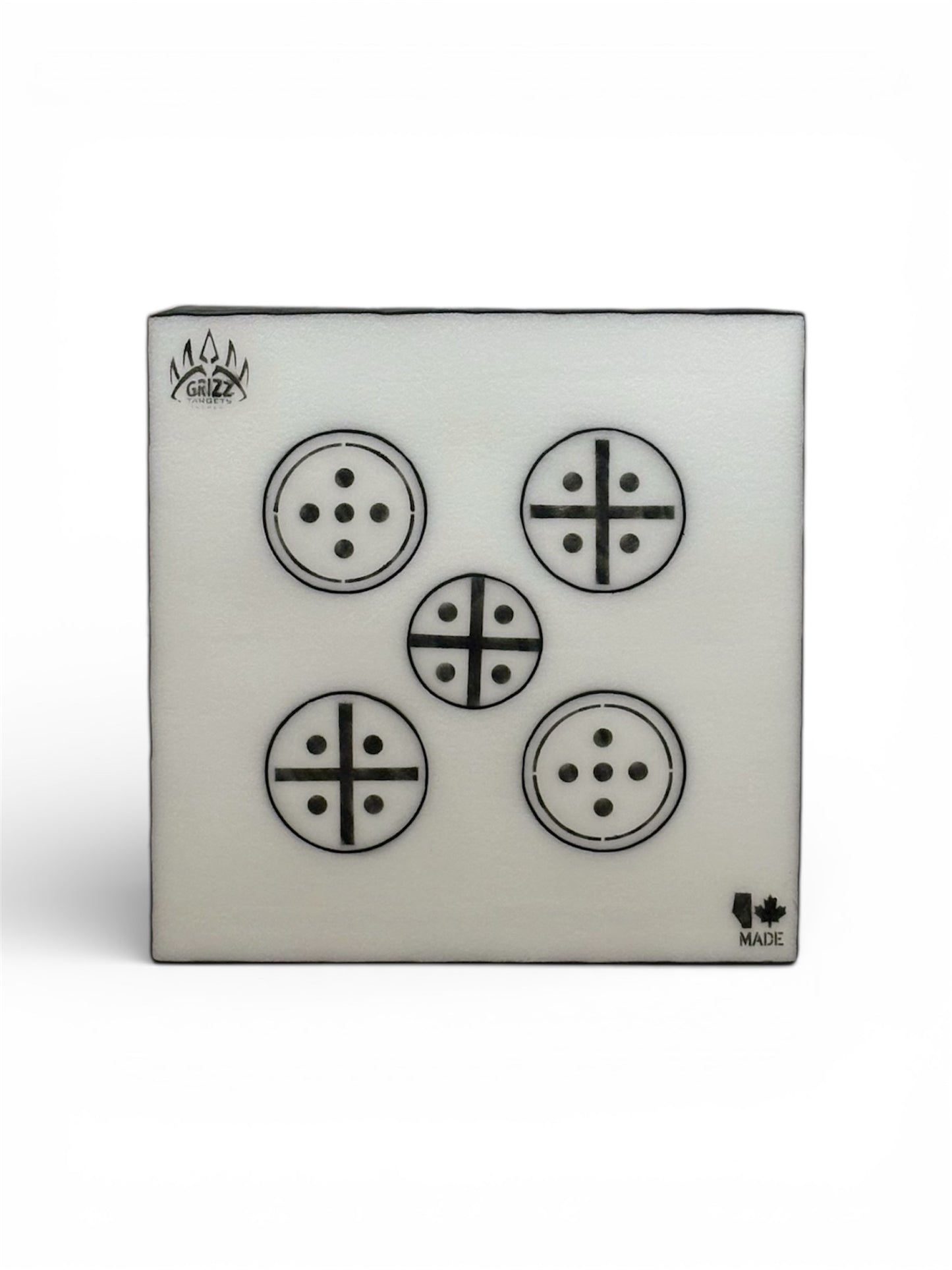GRIZZ Field Point 48" Five Spot with Replaceable 12” & 10” Inserts