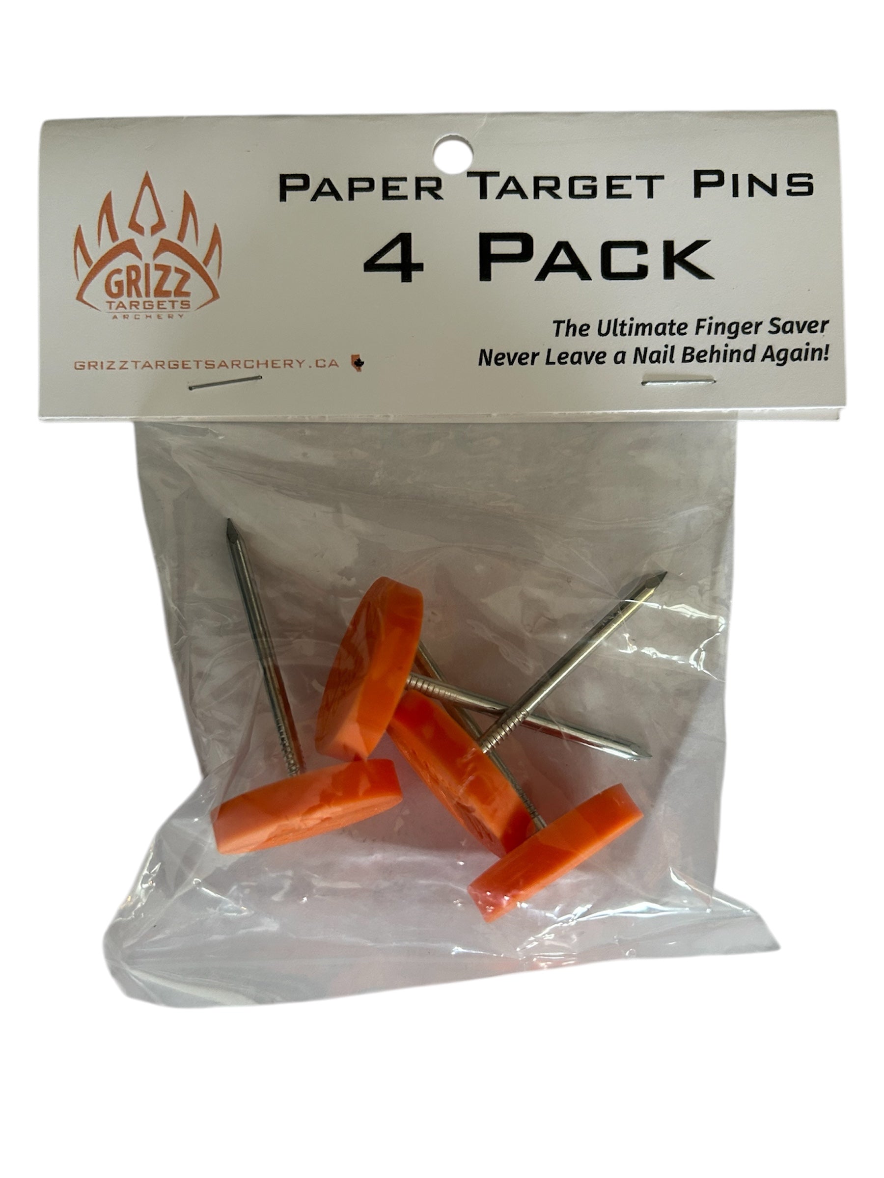 GRIZZ Paper Target Pins β Grizz Targets & Archery