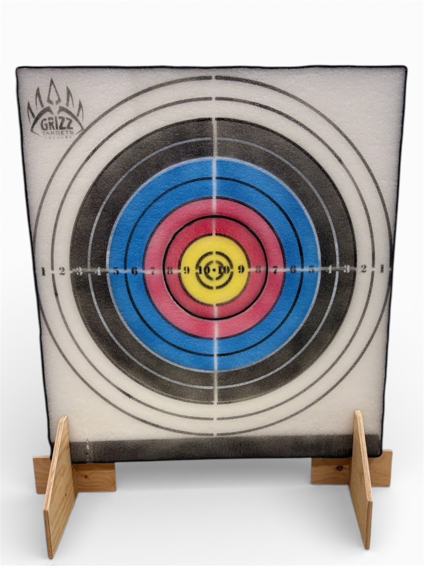 GRIZZ HASP JUNIOR w/ painted Bullseye 32"  w/ 12” insert