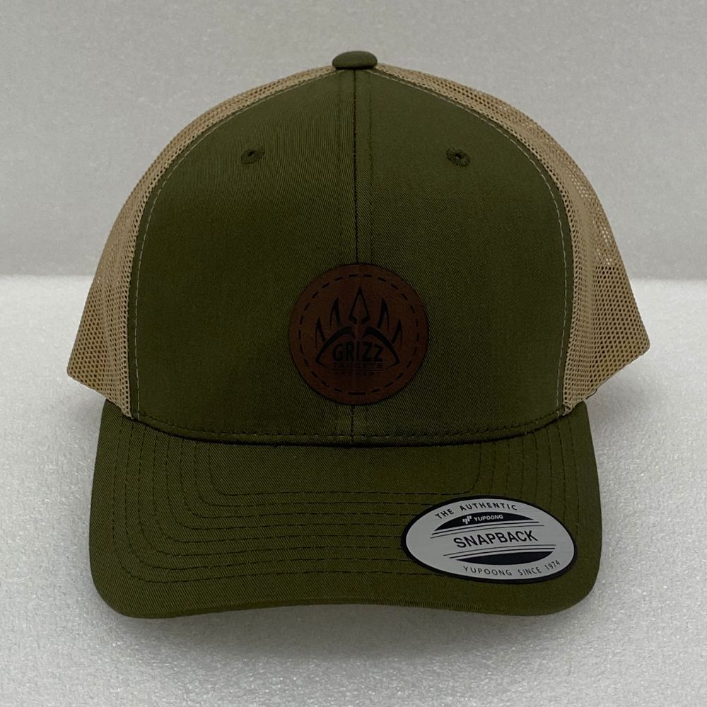 GRIZZ Logo Patch Hats