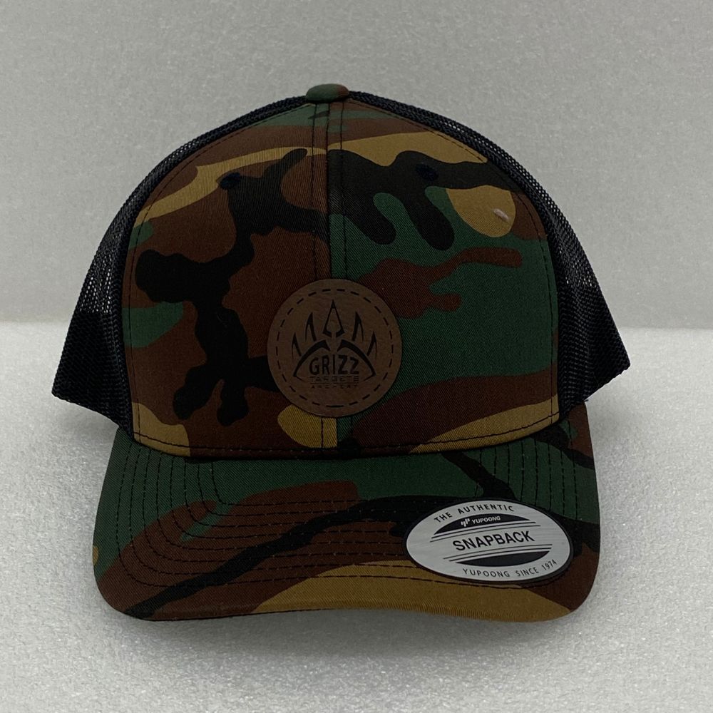 GRIZZ Logo Patch Hats